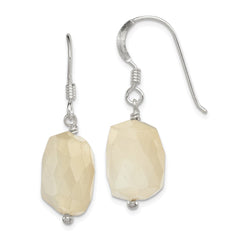 Sterling Silver Moonstone Earrings