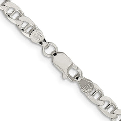 Sterling Silver 4.65mm Flat Anchor Chain