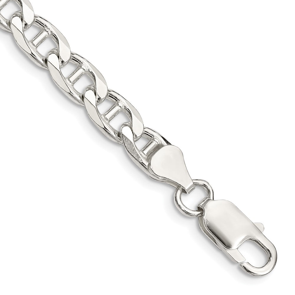 Sterling Silver 6.5mm Flat Anchor Chain