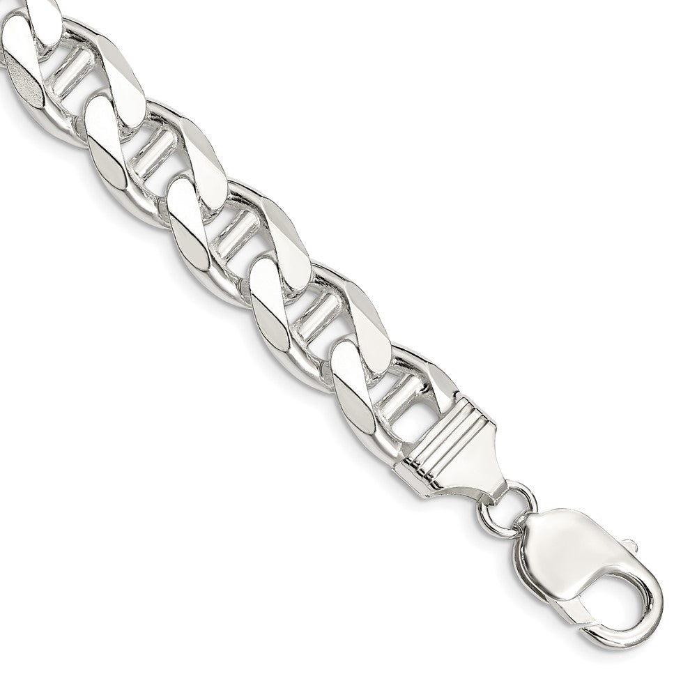 Sterling Silver 10.5mm Flat Anchor Chain