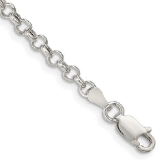 Sterling Silver 3mm Rolo Chain