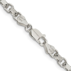 Sterling Silver 4mm Rolo Chain