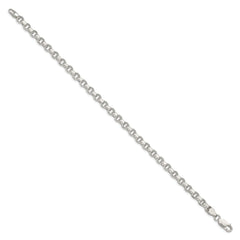 Sterling Silver 4mm Rolo Chain