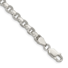 Sterling Silver 4mm Rolo Chain