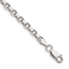 Sterling Silver 3.5mm Rolo Chain