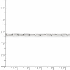 Sterling Silver 3.25mm Fancy Link Chain