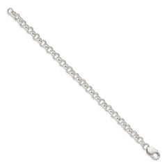 Sterling Silver 6.75mm Rolo Chain