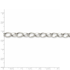 Sterling Silver 8mm Rolo Chain