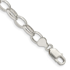 Sterling Silver 8mm Rolo Chain