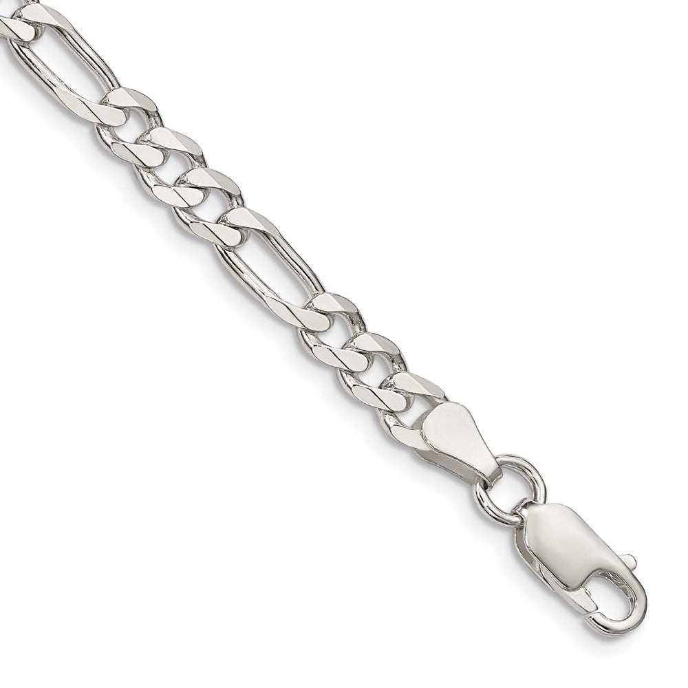 Sterling Silver 5.25mm Figaro Chain