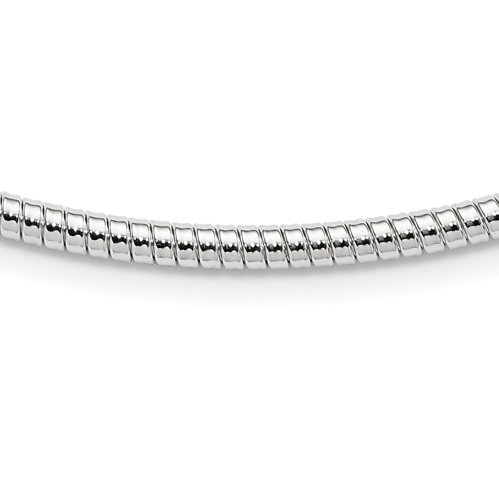 Sterling Silver 4mm Round Cubetto Chain