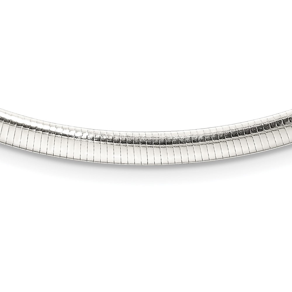 Sterling Silver 4.5mm Polished Cubetto Chain