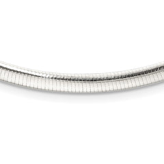 Sterling Silver 4.5mm Polished Cubetto Chain