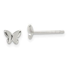 Sterling Silver Madi K Butterfly Post Earrings