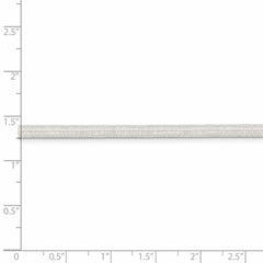 Cadena mágica de espiga de plata de ley de 3,25 mm