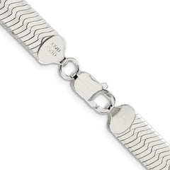 Sterling Silber 8,75 mm magische Fischgrätenkette