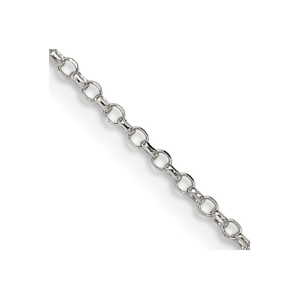 Sterling Silver 1.5mm 8 Side Diamond-cut Cable Chain