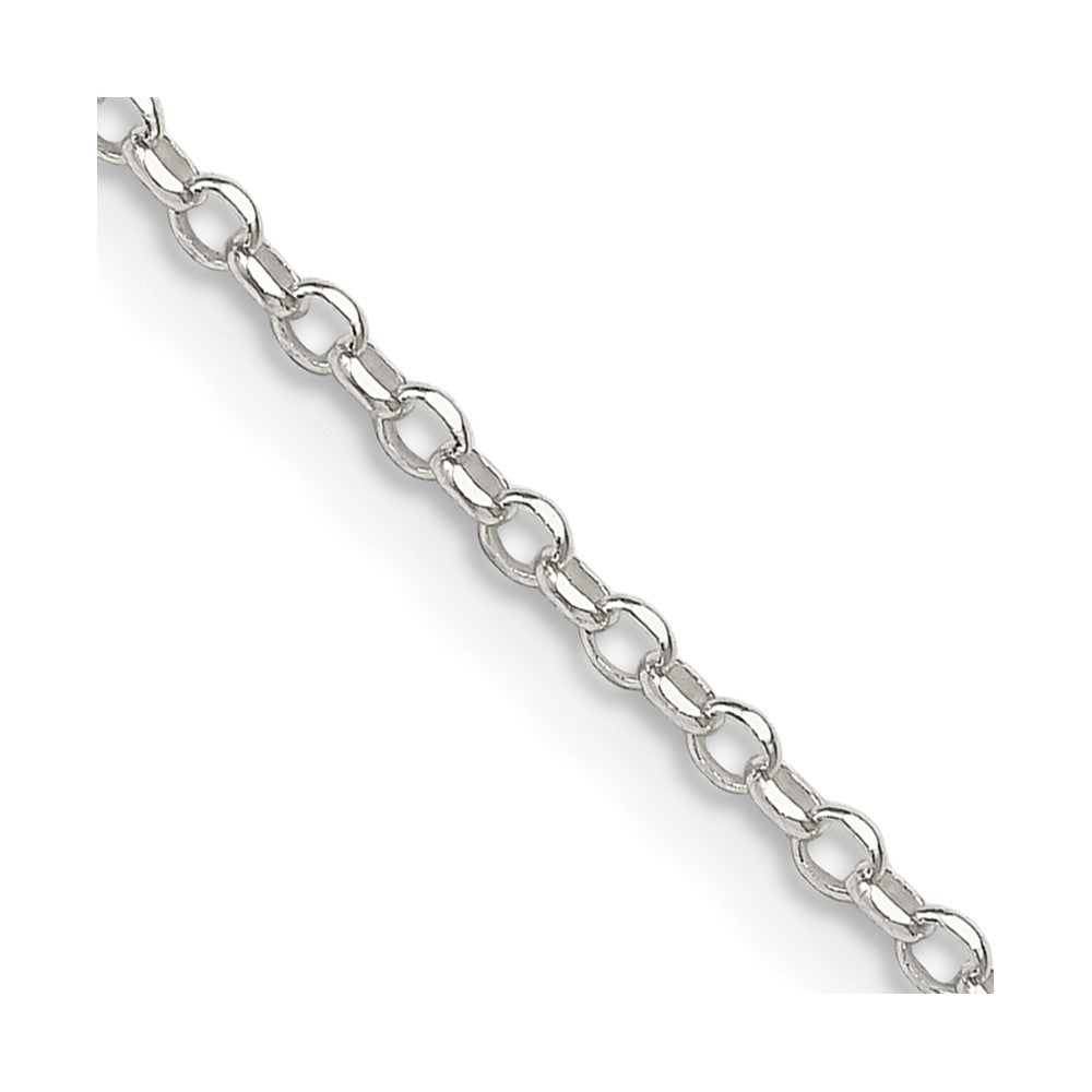 Sterling Silver 1.75mm 8 Side Diamond-cut Cable Chain