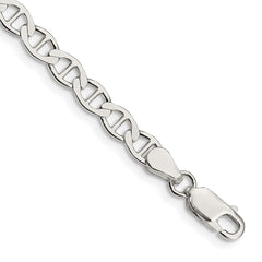 Sterling Silver 4.75mm Polished Flat Anchor Chain