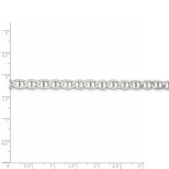 Sterling Silver 5.7mm Polished Flat Anchor Chain