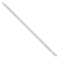 Sterling Silver 5.7mm Polished Flat Anchor Chain