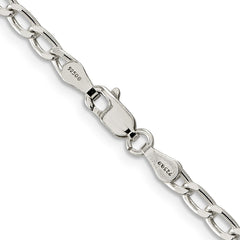 Sterling Silver 3.2mm Open Link Chain