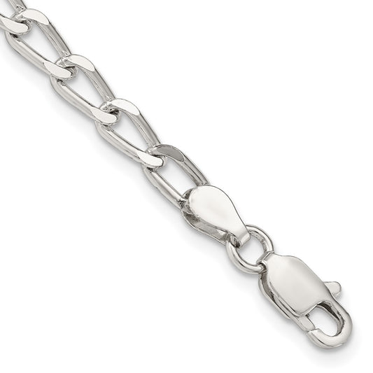 Sterling Silver 4.3mm Open Link Chain