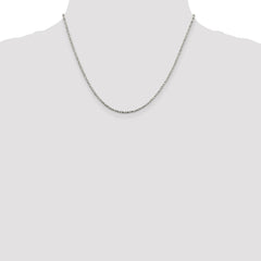 Sterling Silver 1.75mm Twisted Box Chain