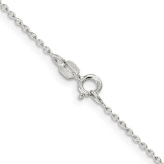 Sterling Silver 1.30mm Cable Chain