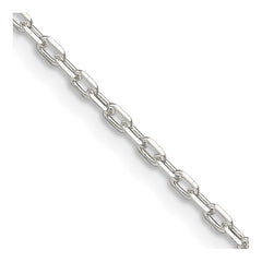 Sterling Silver 1.65mm 8 Sided Diamond-cut Cable Chain