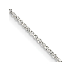Sterling Silver 1.4mm Polished Rolo Chain