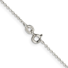 Sterling Silver .90mm Flat Cable Chain
