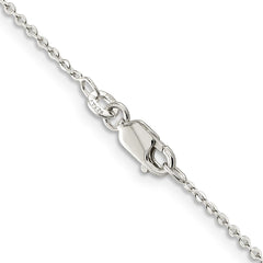 Sterling Silver 1mm Flat Cable Chain