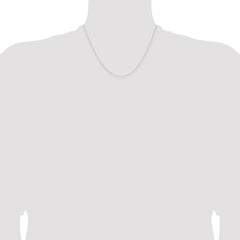 Sterling Silver 0.95mm Cable Chain