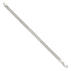 Sterling Silver 6mm Domed Curb Chain
