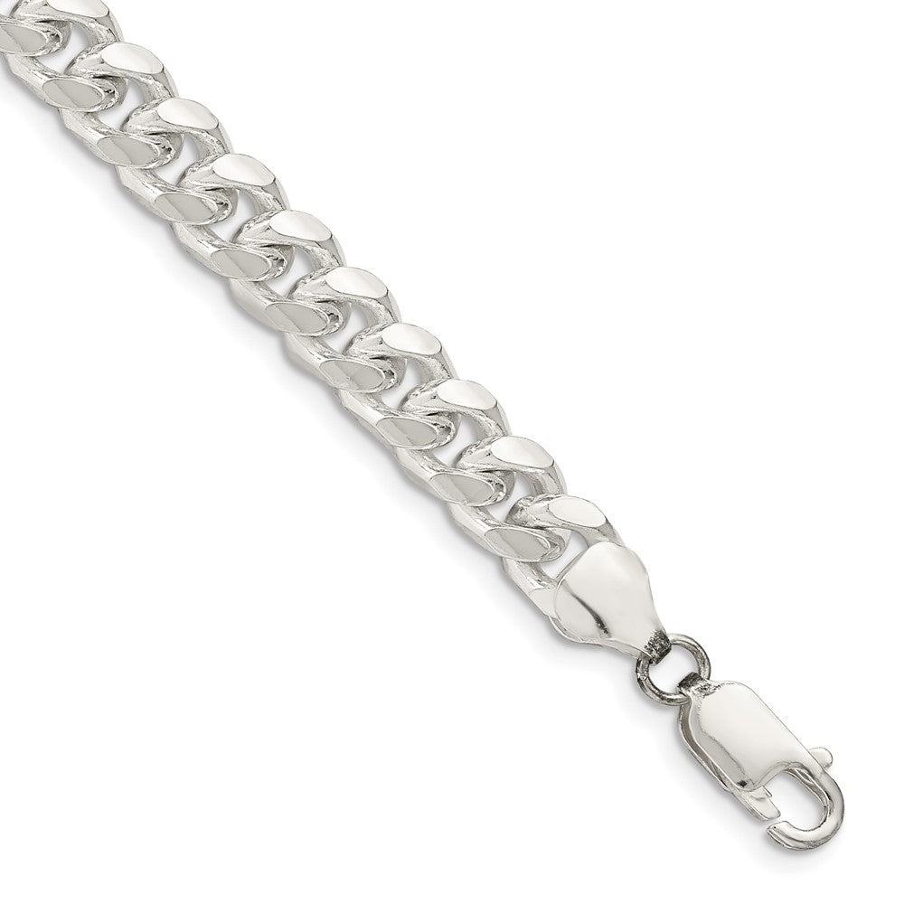 Sterling Silver 7.35mm Domed Curb Chain