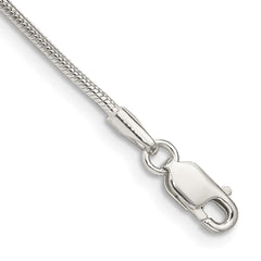 Sterling Silver 1.25mm Round Snake Chain