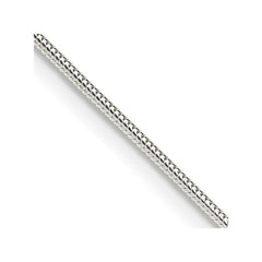 Sterling Silver 1.0mm Round Snake Chain