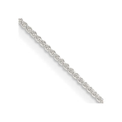 Sterling Silver 1.0mm Round Spiga Chain