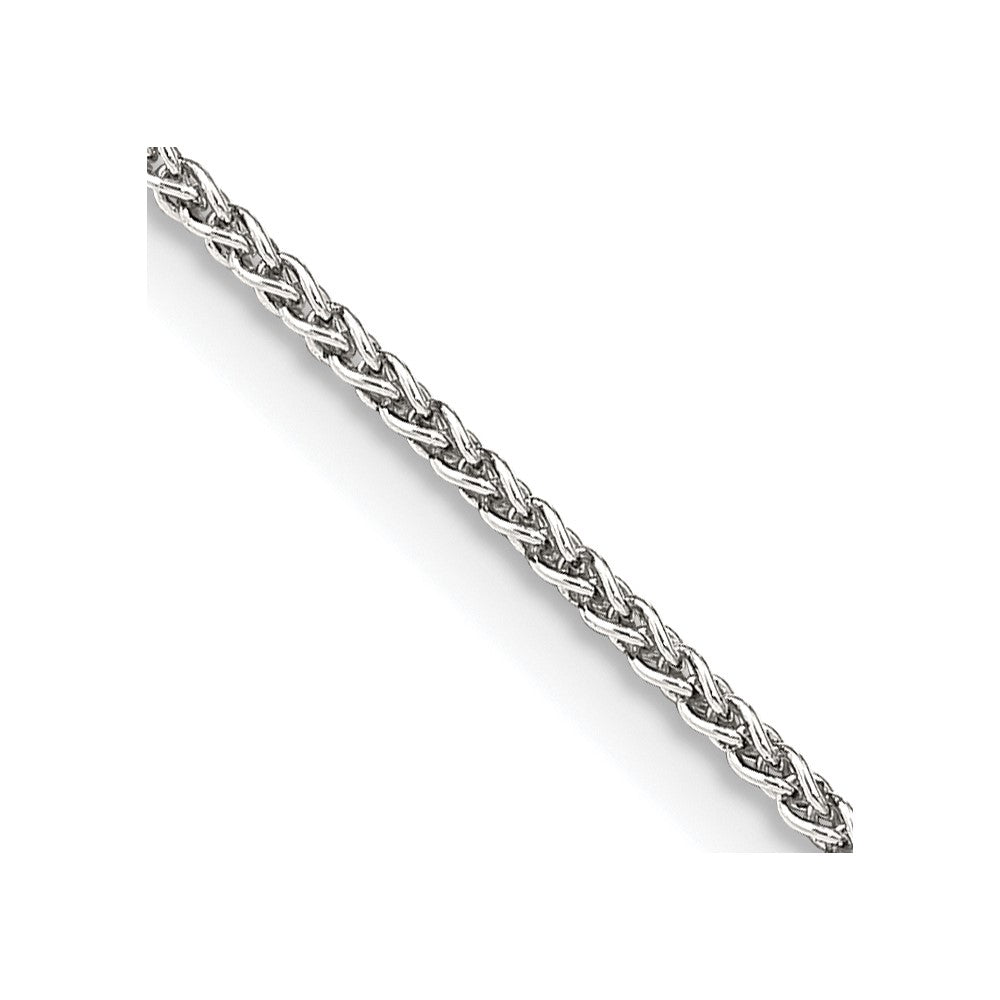 Sterling Silver 1.50mm Round Spiga Chain