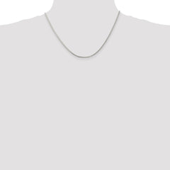 Runde Spiga-Kette aus Sterlingsilber, 1,75 mm