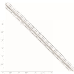 Sterling Silver 10mm Cubetto Chain