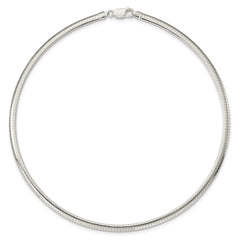 Cadena Cubetto de plata de ley de 4 mm