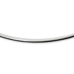 Reversible de 4 mm de plata de ley y baño de oro de 14 quilates con cadena Cubetto externa