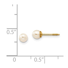14K Yellow Gold Madi K FWC Pearl Earrings
