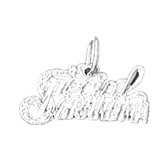 Sterling Silver Special Grandma Pendant