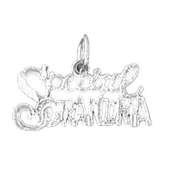 Sterling Silver Special Grandma Pendant