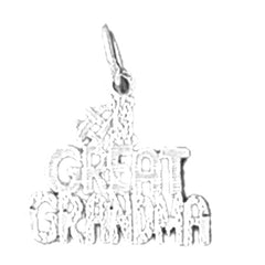 Sterling Silver #1 Great Grandma Pendant