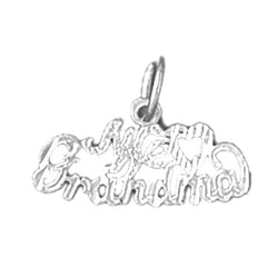 Sterling Silver Love Grandma Pendant