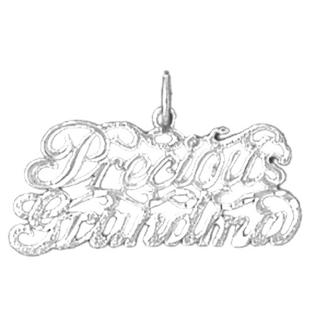 Sterling Silver Precious Grandma Pendant